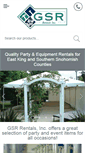 Mobile Screenshot of gsrrentals.com